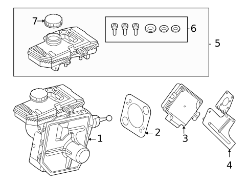 Hydraulic System for 2021 BMW M4 #0