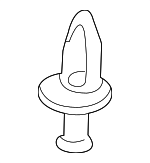 10352810 - : 2000-2005 Chevrolet Impala - Translucent White Rocker Panel Molding Retainer for Chevrolet: Impala Image