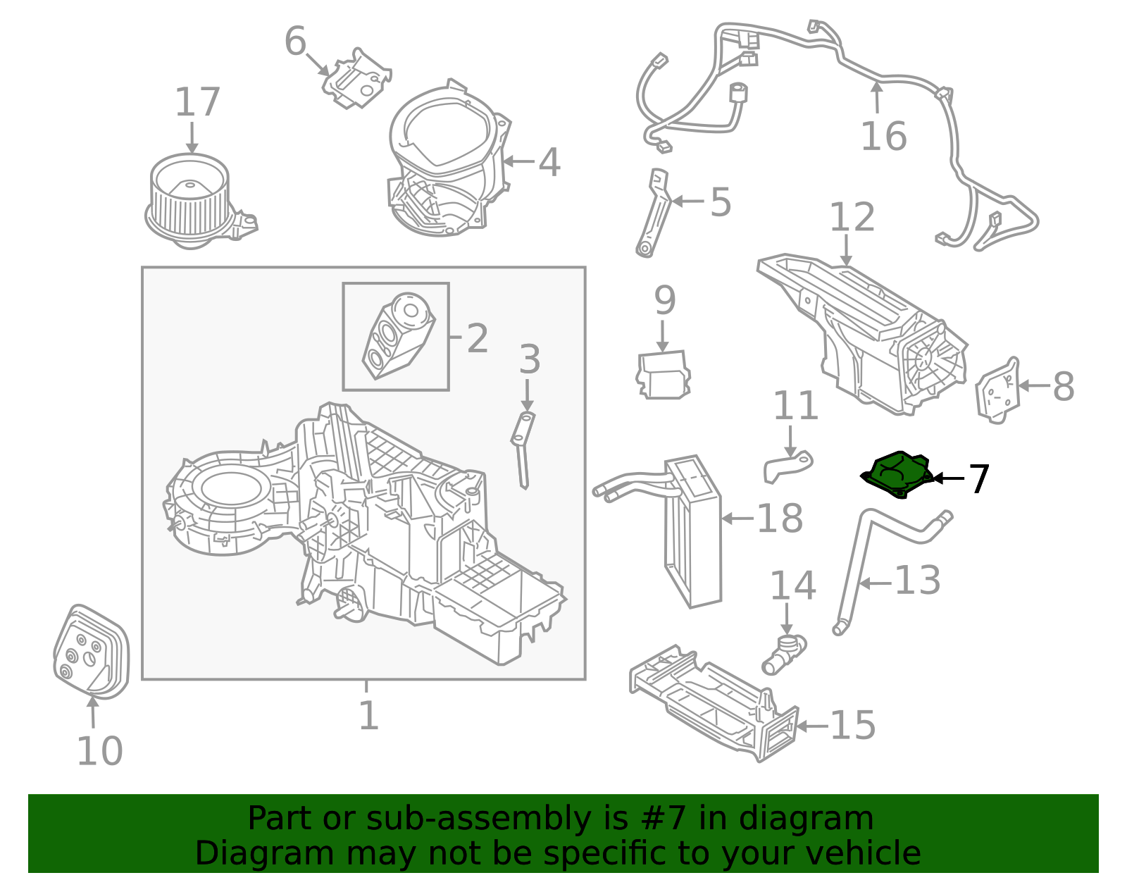 dl3z19e616a - Ford HVAC Blend Door Actuator | Levittown Ford Parts