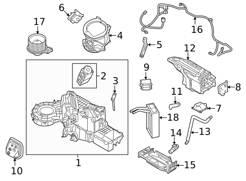 HVAC Case for 2009 Lincoln Navigator #0