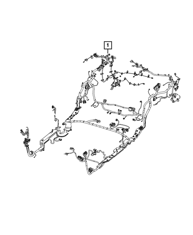 68668236AD - Electrical: Body Wiring for Jeep: Wagoneer S Image