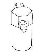 8D0820193A - HVAC: Dehydrator for Audi: A4, A4 Quattro, A6, A6 Quattro Image