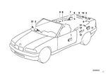 67118353012 - Bodywork: Actuator for BMW Image