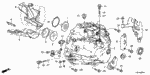 211035C8000 - Transmission - Manual: PLATE C, OIL GUIDE for Honda Image