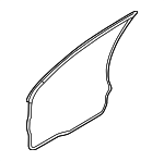 MR641963 - : Surround Weather-Strip for Mitsubishi Image