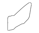 7265A311 - Body: Water Deflector for Mitsubishi: Endeavor Image