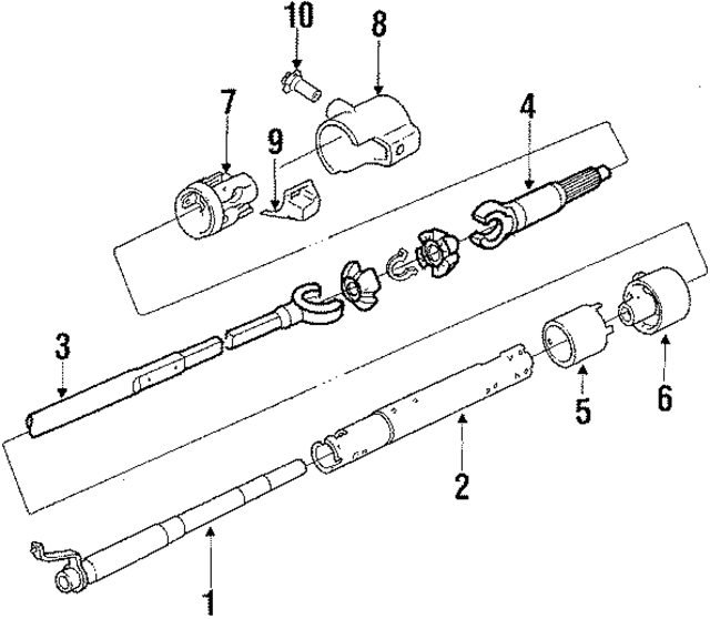 7831518 - Steering: Shift Tube for GM Image