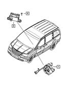 56029560AB - Electrical: Dynamics Sensor for Mopar Image