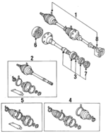 4341032093 - : Axle Assembly for Lexus Image