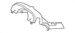LJ6Z3530BA - : Upper Column Cover for Ford: Bronco Sport, Escape, Maverick Image
