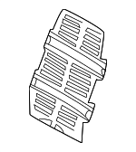 89360D9000 - Body: Seat Back Heater for Kia: Sportage Image