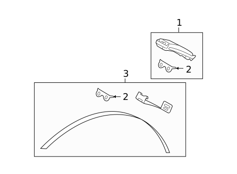 Tire Pressure Monitor Components for 2008 Mercury Milan #0