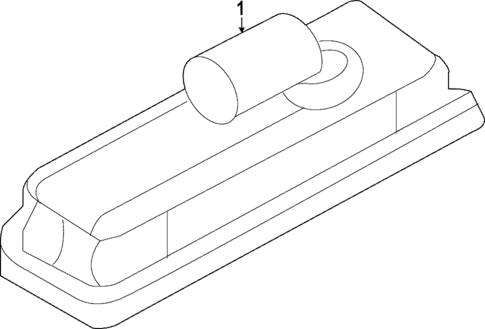 License Lamps for 2022 Land Rover Range Rover #0