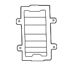 55055657AB - Body: Quarter Panel Vent for Mopar Image
