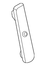 648D86SA0A - Body: Upper Rail Grommet for Nissan Image
