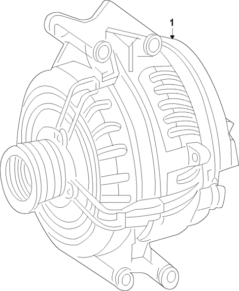Alternator for 2018 Mercedes-Benz AMG&reg; GT #0