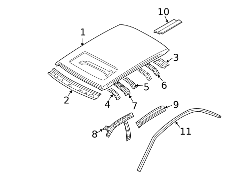 Roof & Components for 2002 Nissan Sentra #0