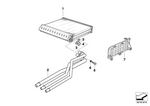 64116971105 - Heater and Air Conditioning: Heater Radiator with Aluminium Water Box for BMW Image