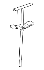 C2Z17517 - Body: Mount Bolt for Jaguar Image