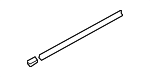 MR237967 - Body: Inner Weather-strip for Mitsubishi Image