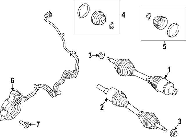 RL3Z3A428A - Suspension: Axle Assembly for Ford Image