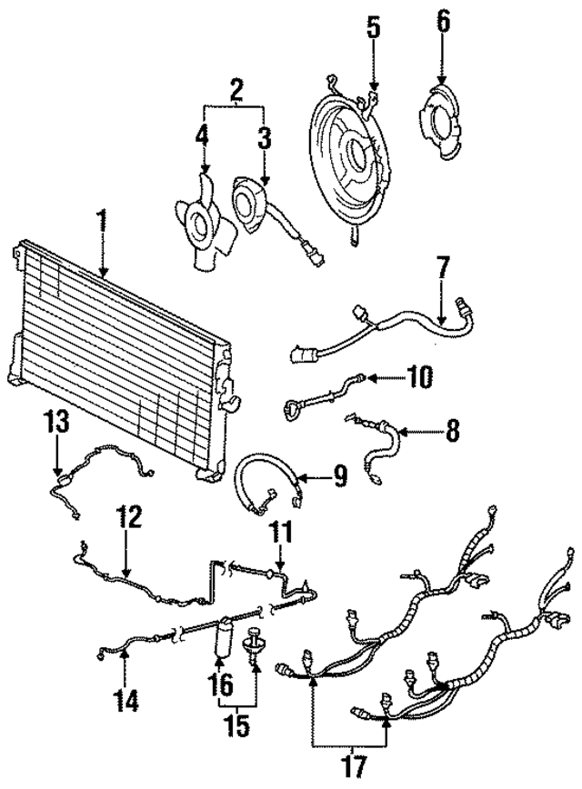 80325SE0A11 - : A/C Pipe for Honda Image