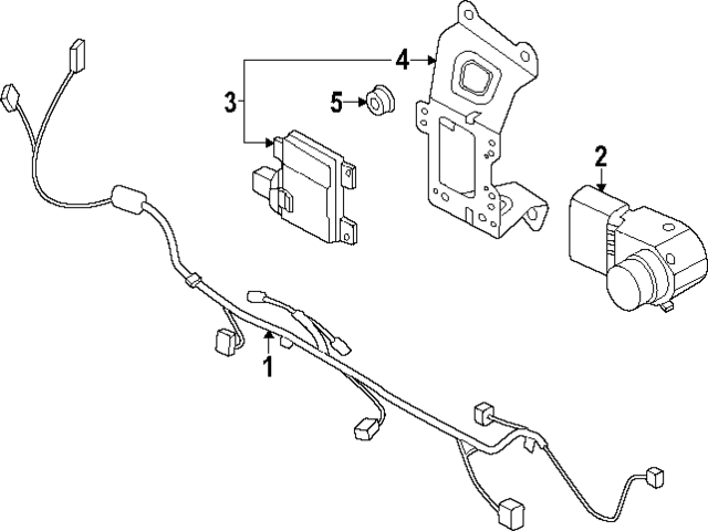 99310AA100SAW - : Reverse Sensor for Hyundai Image