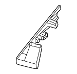 5ZF13ZDMAF - Body: Track Cover for Ram: 1500 Image