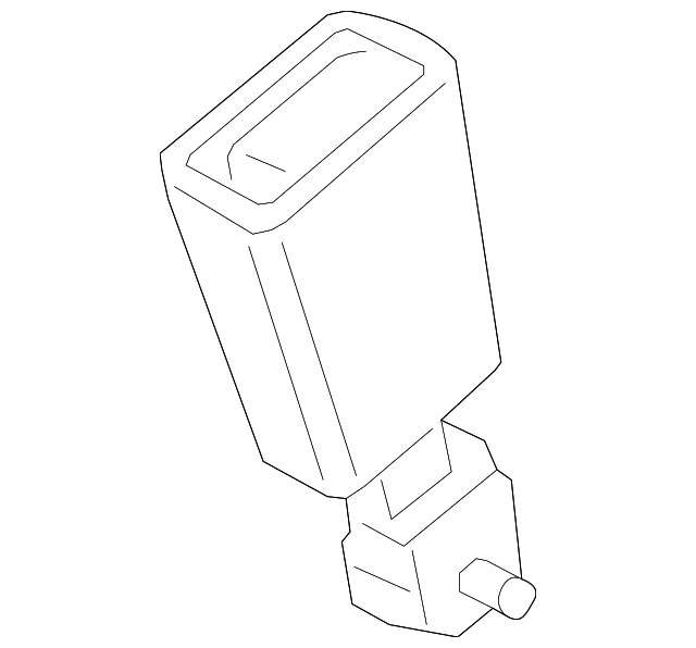 Outer Buckle - BMW (72119159298)