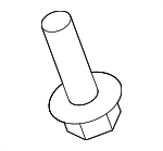 6331708030 - Body: Headliner Screw for Toyota Image