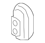 1K0820139A - HVAC: Expansion Valve Gasket for Volkswagen: Beetle, CC, Eos, Golf, Golf R, GTI, Jetta, Passat, R32, Rabbit, Tiguan, Tiguan Limited Image