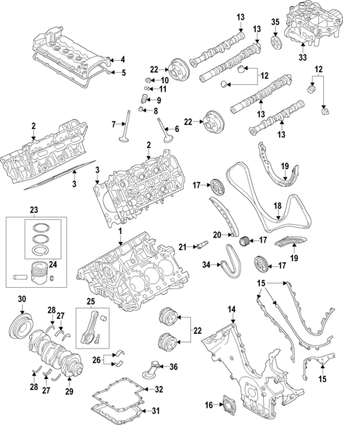 Engine for 2018 Porsche Macan | OEM Parts Online