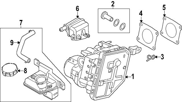 58520KL000 - : Brake Booster for Hyundai Image