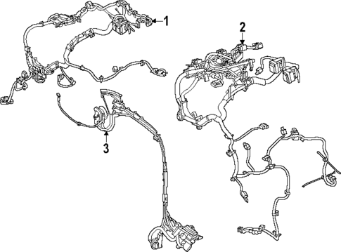 Wiring Harness for 2025 Mercedes-Benz GLC 350e #0