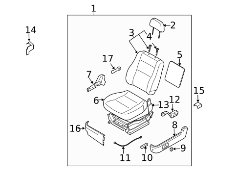 Power Seats for 2005 Kia Sorento #0