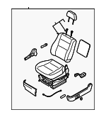 880033E084CY5 - : Seat Assembly for Kia: Sorento Image