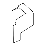 885623E110FC - Body: Track End Cover for Kia Image