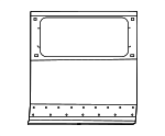 68134257AA - Body: Front Outer Panel for Ram: ProMaster 2500, ProMaster 3500 Image
