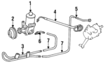 201460338080 - : Power Steering Pump for Mercedes-Benz Image