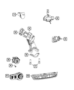 6SV51LXHAA - Electrical: Headlamp Switch for Fiat: 500X | Jeep: Renegade Image