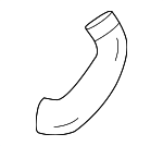 30636611 - Cooling System: Air Hose for Volvo: S60, S80, V60, XC60, XC70 Image