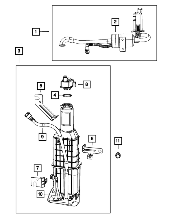 6503858 - Emission Controls: Hex Head Screw And Washer for Mopar Image