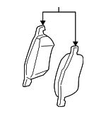 32373178 - Brakes: Brake Pads for Volvo Image