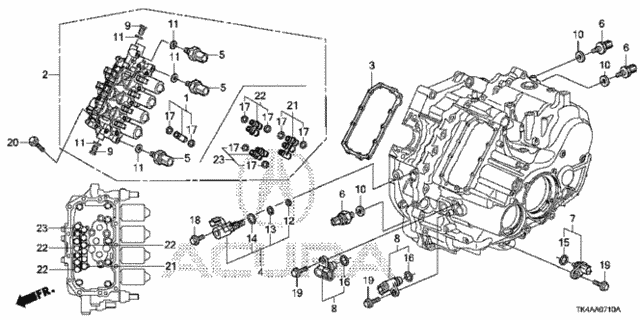 AT Sensor - Solenoid - Secondary Body for 2014 Acura TL #0