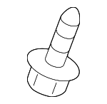 1Q0871138A - Body: Latch Bumper for Volkswagen Image