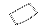 1Q0845051BNVB - Body: Back Glass for Volkswagen Image