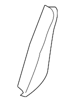 83361A9000WK - Body: Rear Trim for Kia: Sedona Image