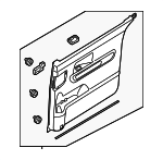 83306A9110BF7 - Body: Door Trim Panel for Kia: Sedona Image