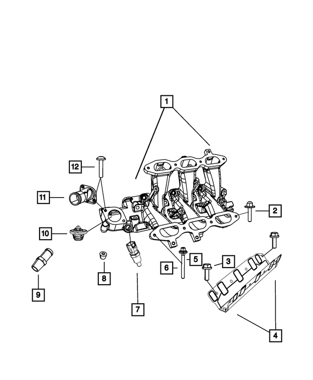 6036307AA - 3.8L Gas; Engine: Pipe Plug for Mopar Image