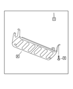 82204488 - Mopar Accessories - Component Parts: Skid - Front Plate Package for Mopar Image
